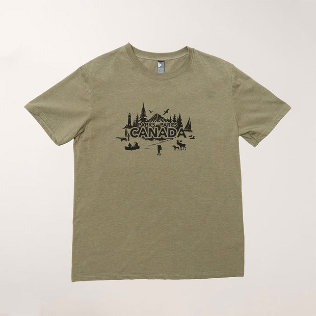 T-shirt unisexe - Collage Canada