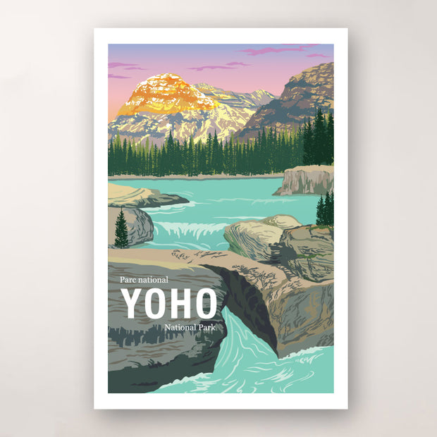 Affiche du parc national Yoho